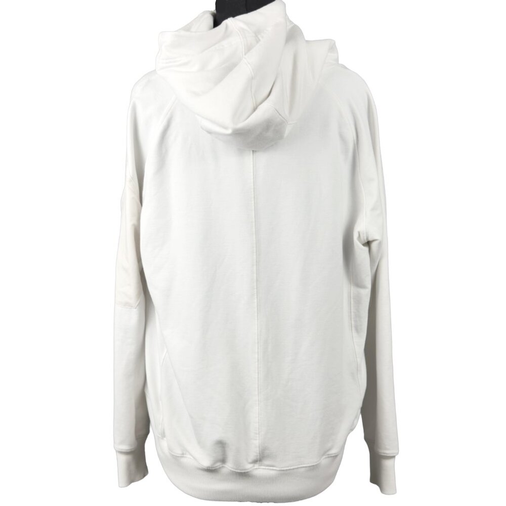 INDYEVA Timea II White Hooded Tunic Pullover Sweatshirt Women's L/G - Picture 2 of 8